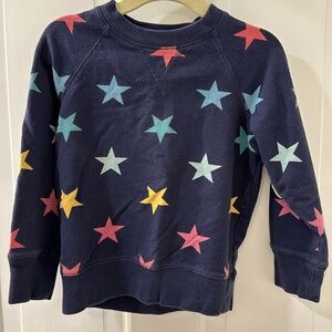 Primary star sweatshirt, size 2